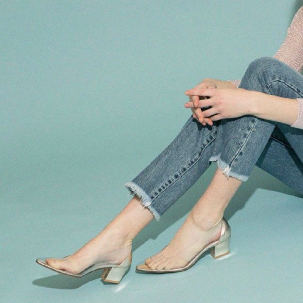 MARYAM NASSIR ZADEH Clear Forma Pumps Heels